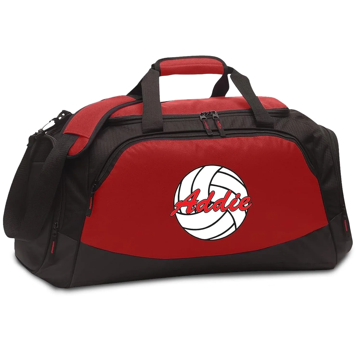 Personalized Volleyball Duffle Bag with Shoe Compartment | Duffle bag for Men, Women, Kids, and Teens | Volleyball Duffel Bags for Gear Organizer