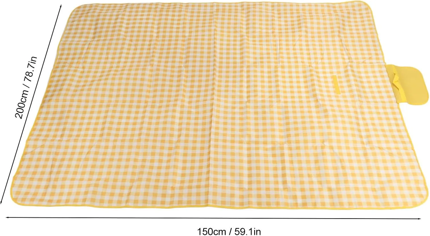 Picnic Blanket Mat Camping Picnic Blanket Picnic Oxford Cloth Mat Outdoor Traveling Blanket Picnic Thicken Mat Camping Picnic Blanket for Open Air Concerts (150x200cm / 59.1x78.7in)
