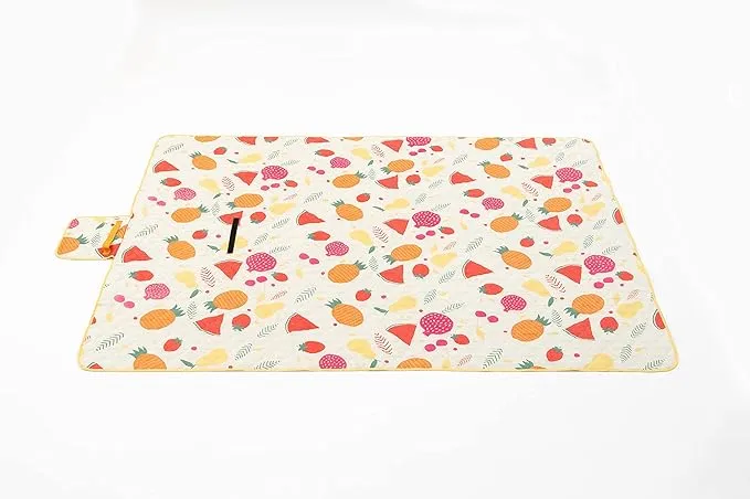 Picnic Blankets, Beach Blanket Waterproof Sandproof, Machine Washable Baby Blanket, Extra Large Outdoor Blanket, Portable Picnic Mat for Grass, Park, Beach Camping