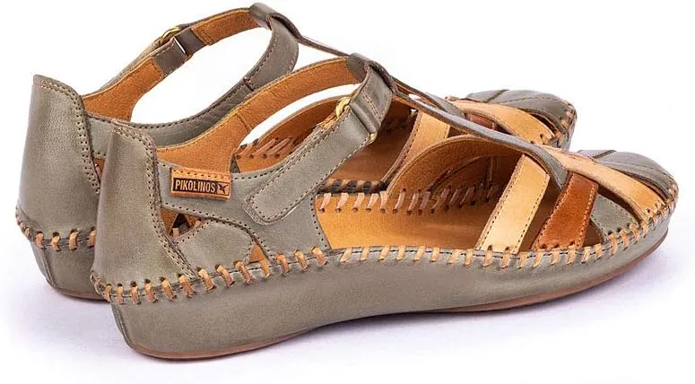 PIKOLINOS Semi-Closed Shoes Leather P. Vallarta for Woman