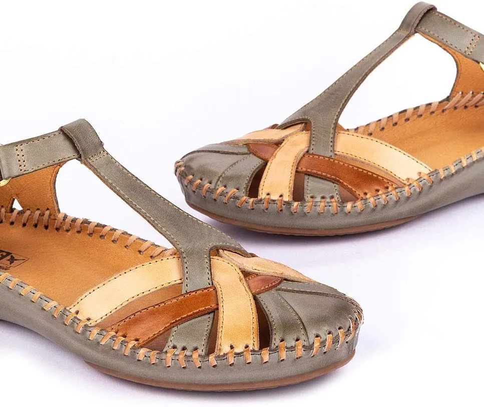 PIKOLINOS Semi-Closed Shoes Leather P. Vallarta for Woman