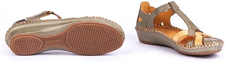 PIKOLINOS Semi-Closed Shoes Leather P. Vallarta for Woman