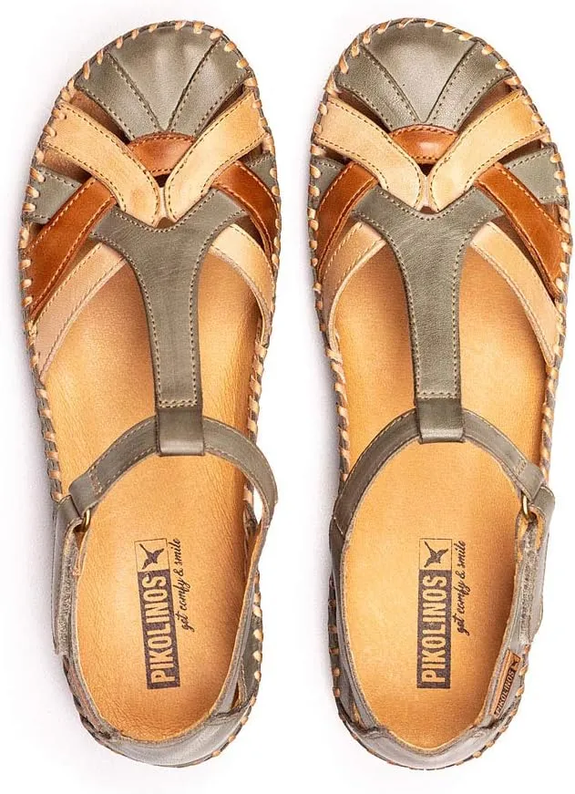 PIKOLINOS Semi-Closed Shoes Leather P. Vallarta for Woman