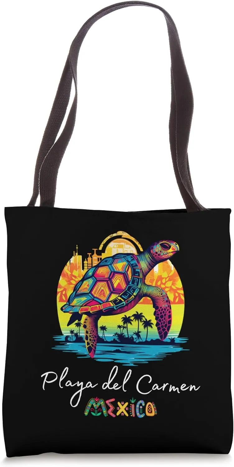 Playa Del Carmen Mexico Playa Souvenir Tote Bag