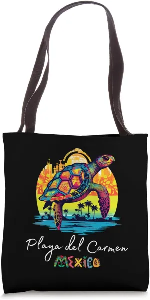 Playa Del Carmen Mexico Playa Souvenir Tote Bag