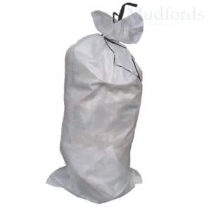 Polypropylene Sandbags Unfilled - White - Pack of 10