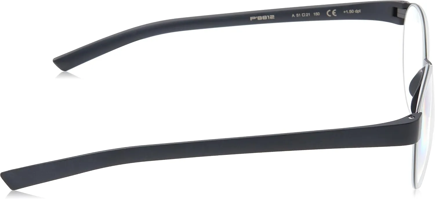 Porsche Design Reading Glasses P8812 A Dark Gun