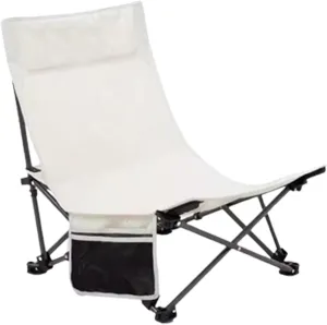Portable Camping Chairs Compact Backpacking Chair Outdoor Folding Chairs for Adults with Side Pockets & Carrying Bag
