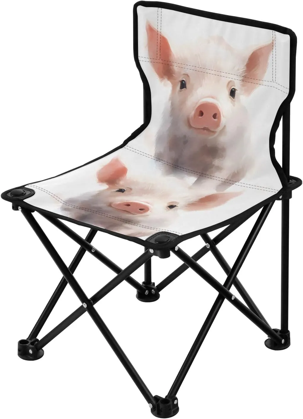 Portable Camping Folding Chairs Foldable Chair Small Pig 1 Lightweight Backpacking Outdoor Outside Fishing