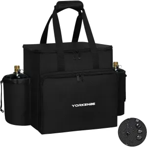 Portable Heater Carry Bag Compatible with Mr. Heater MH9BX, Water Resistant Buddy Propane Heater Carrying Case, with Multiple Pockets and Anti-Slip Bottom