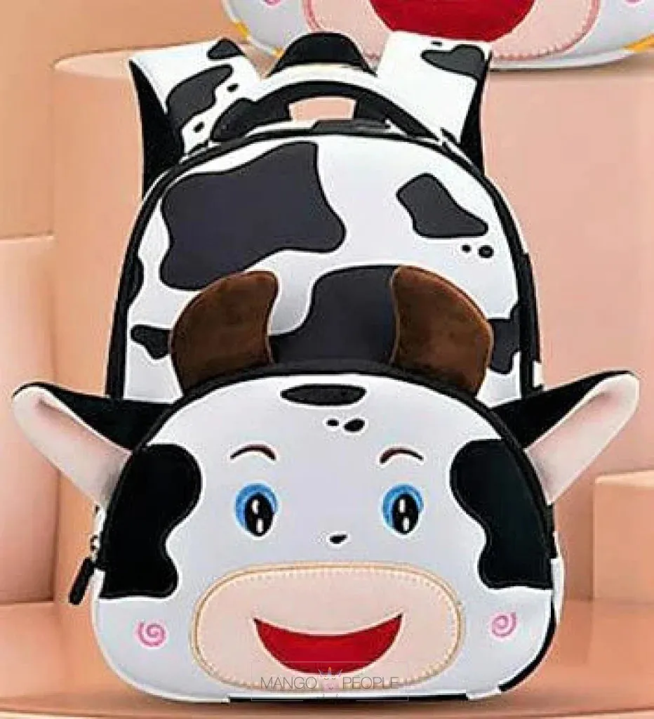 Premium Quality Cute 3D My Cutesy Cow Design Backpack for Kindergarten kids