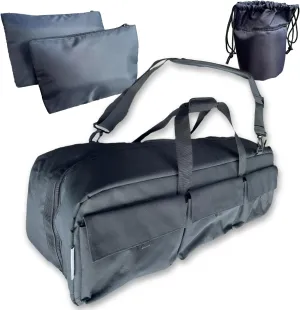 Professional 30" Telescope Bag: High-Density Foam Travel Universal Carrying Case for Celestron, Meade, Orion & Vixen with Shoulder Strap & Accessories, Perfect for Astronomy & Photography