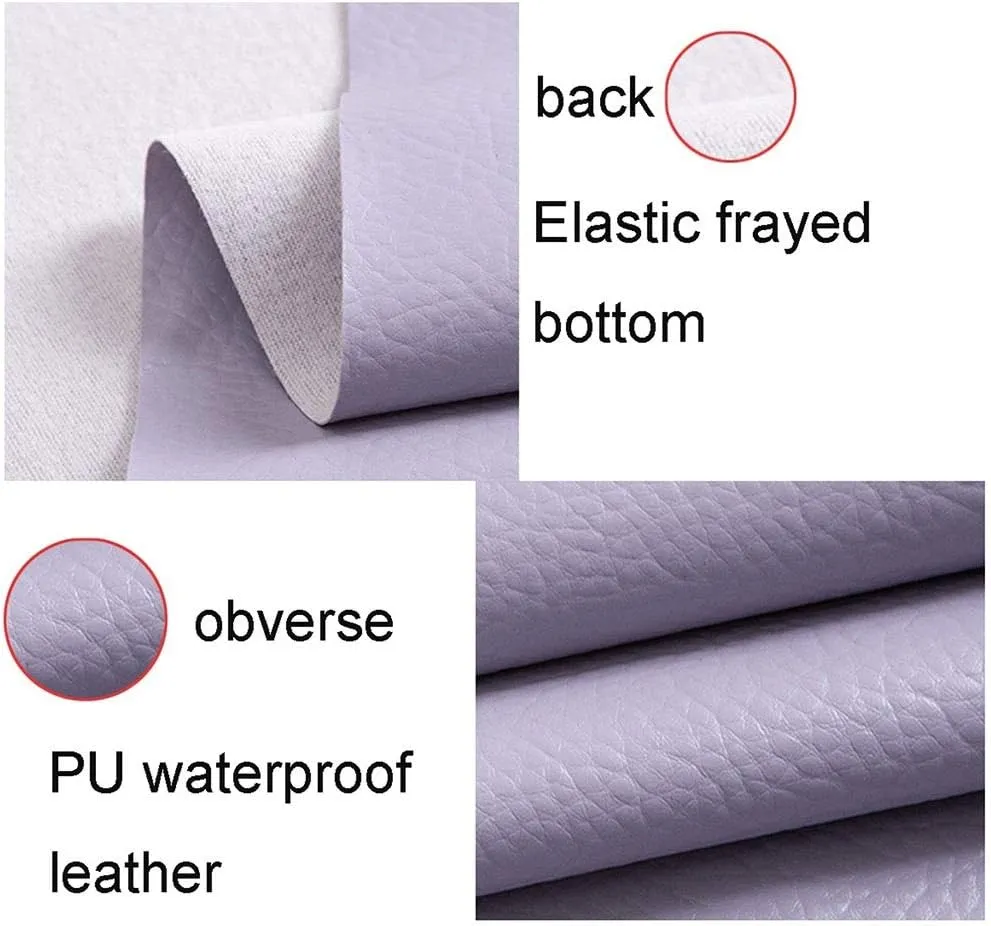 PU Fabric Leather140 X 100 cm, Leatherette Faux Leather Upholstery Crafts DIY Sewings Sofa Handbag Car Seat Hair Bows Decorations(Pink,1.4X4m)