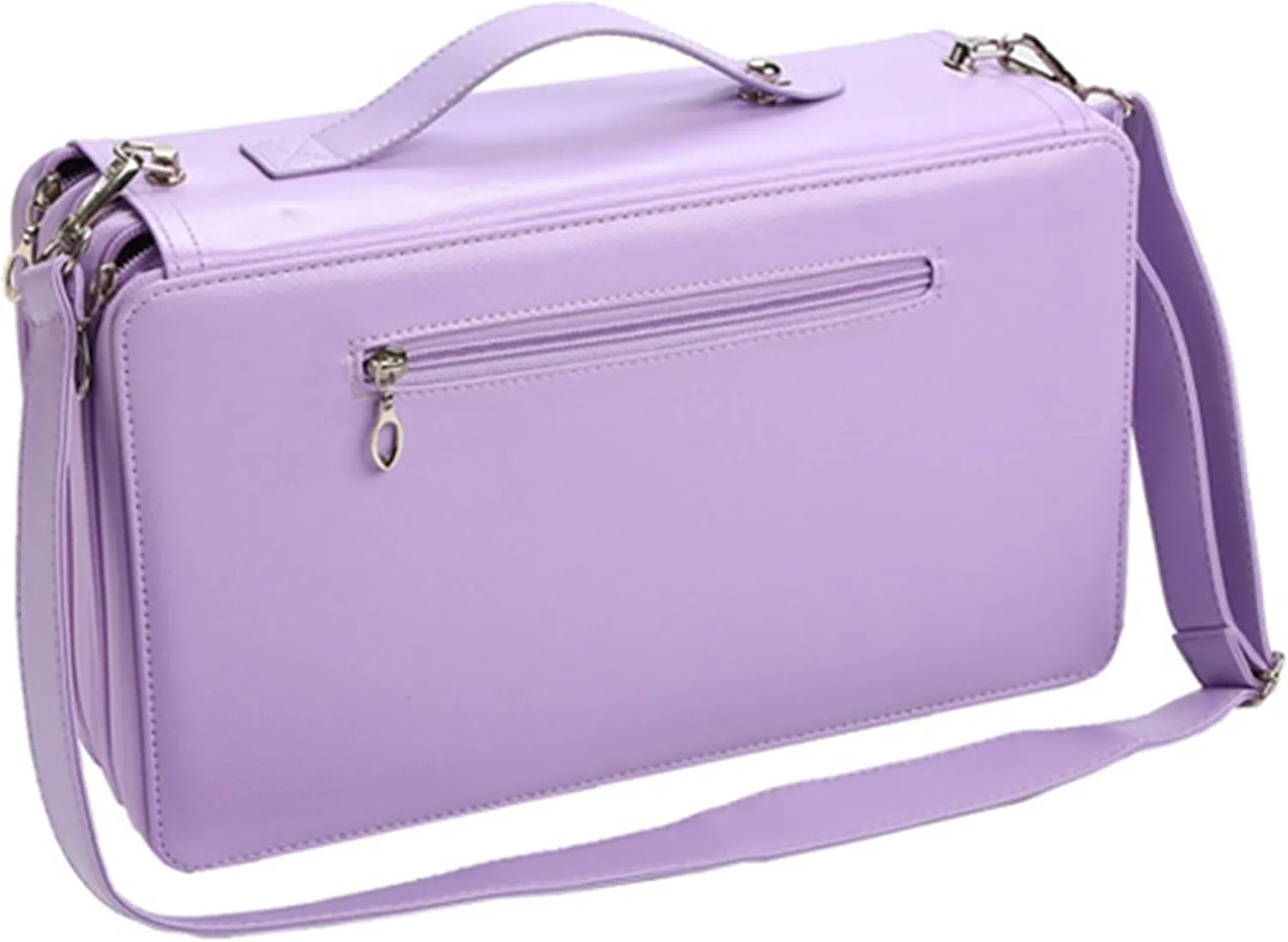 Purple 120 Slots PU Markers Case, Alcohol Marker Case Pens Carrying Bag Holder for Art Sketch Marker, Permanent Paint Markers, Dry Erase Pen, Drawing Pens Art Supplies