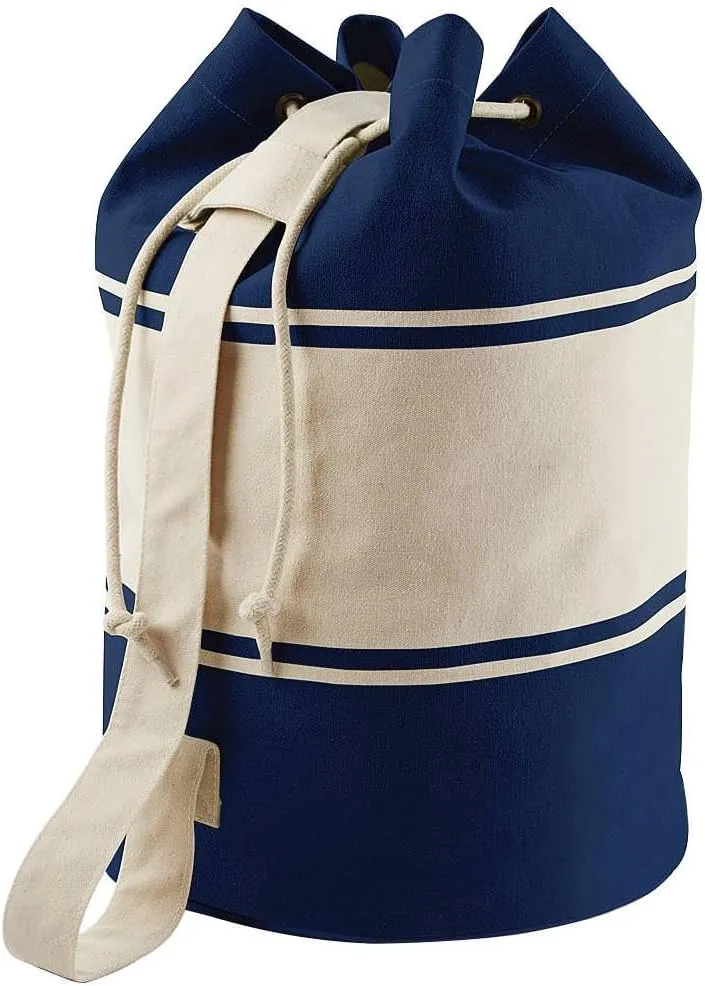 Quadra Men's Canvas Duffle One Size Natural