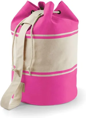 Quadra Men's Canvas Duffle One Size Natural