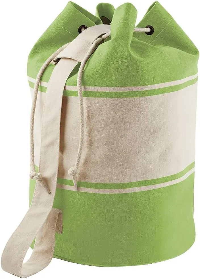 Quadra Men's Canvas Duffle One Size Natural
