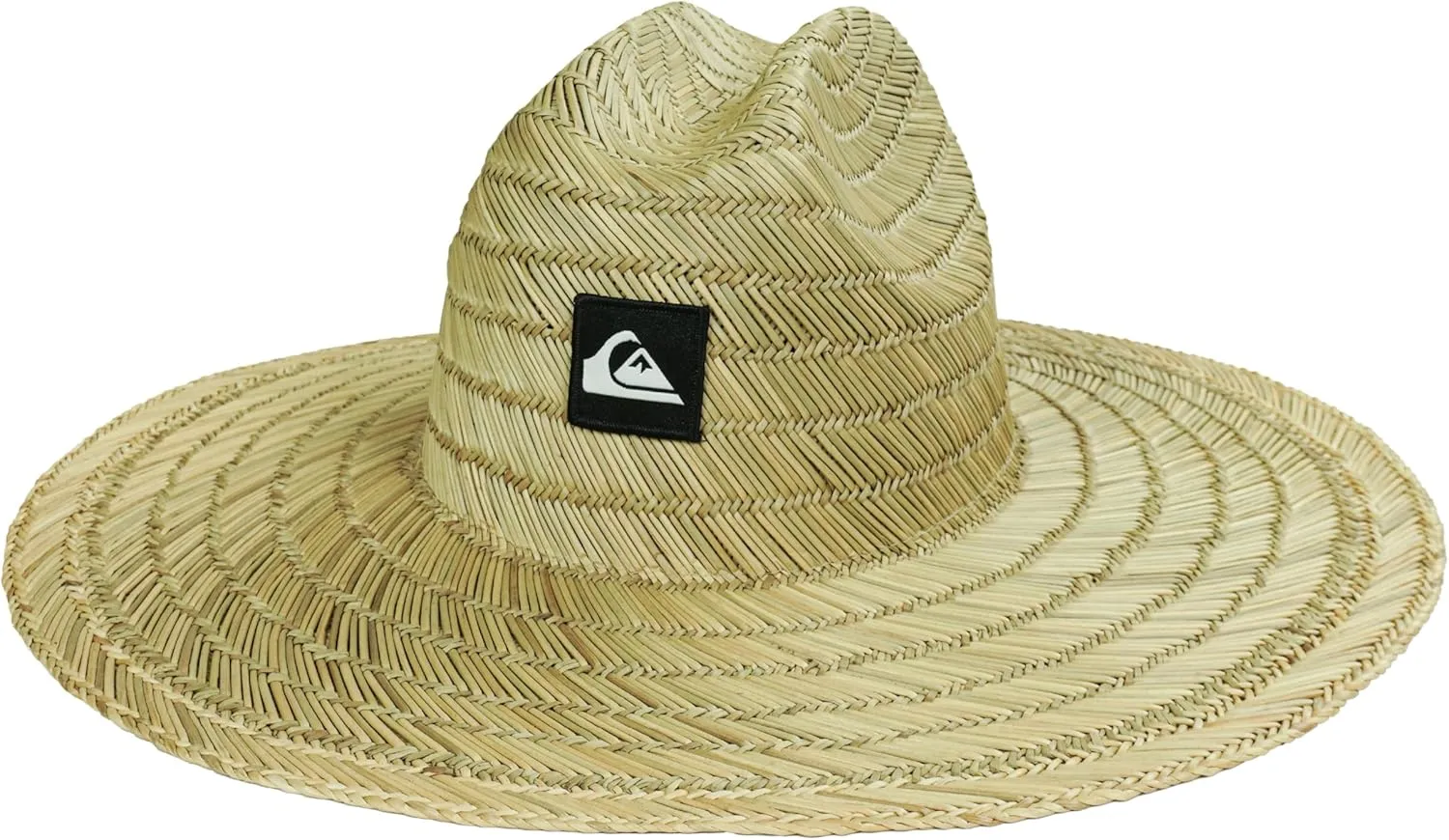 Quiksilver Boys Pierside Lifeguard Hat – 100% Straw Sun Hat for Kids, Lightweight and Breathable with Wide Brim