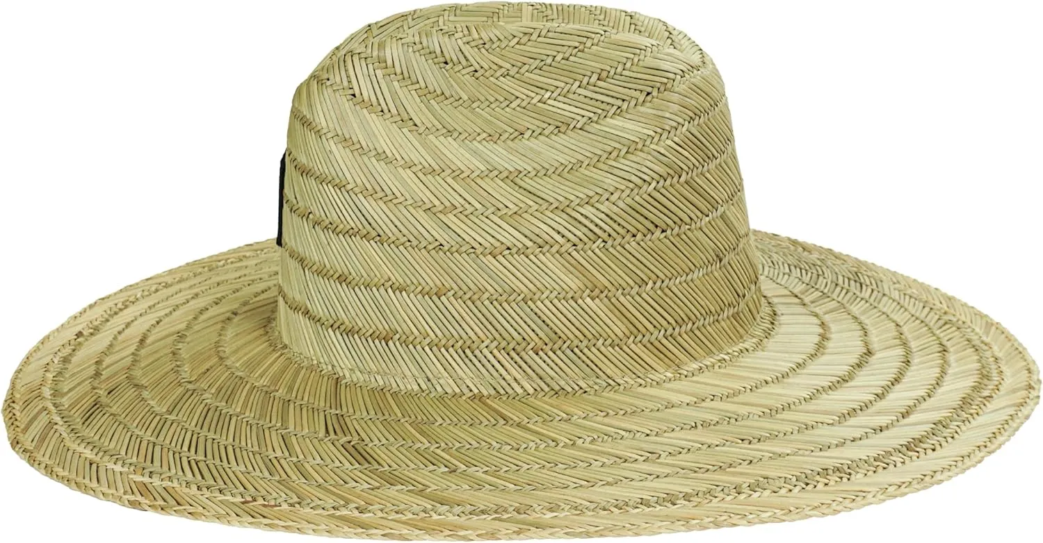 Quiksilver Boys Pierside Lifeguard Hat – 100% Straw Sun Hat for Kids, Lightweight and Breathable with Wide Brim