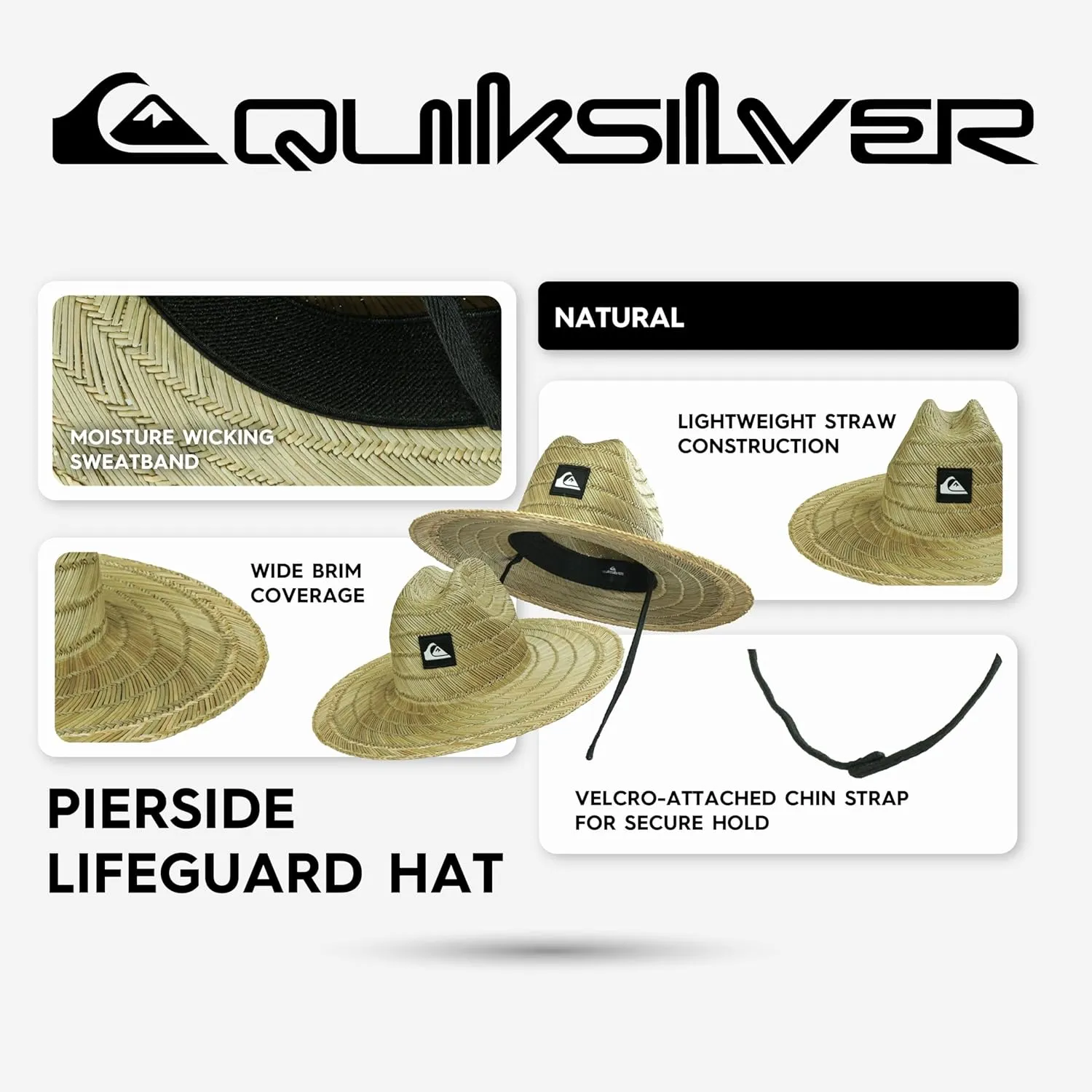 Quiksilver Pierside Boy Lifeguard Hat