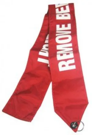 "Remove Before Flight" Nylon Aircraft Streamer - 17"