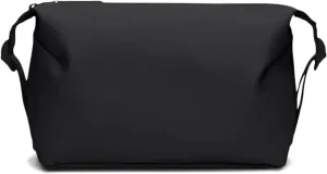 RAINS - Hilo Wash bag - Waterproof Toiletry Bag for Men and Women - Toiletries, Cosmetics, Suitable for Travel (Black)