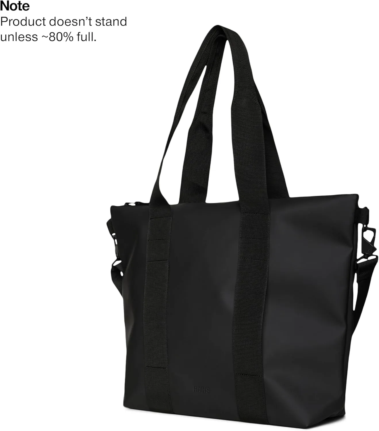 RAINS Tote Bag - Waterproof Crossbody Totebag for Men and Women - Tote Bag for Travel and Everyday use