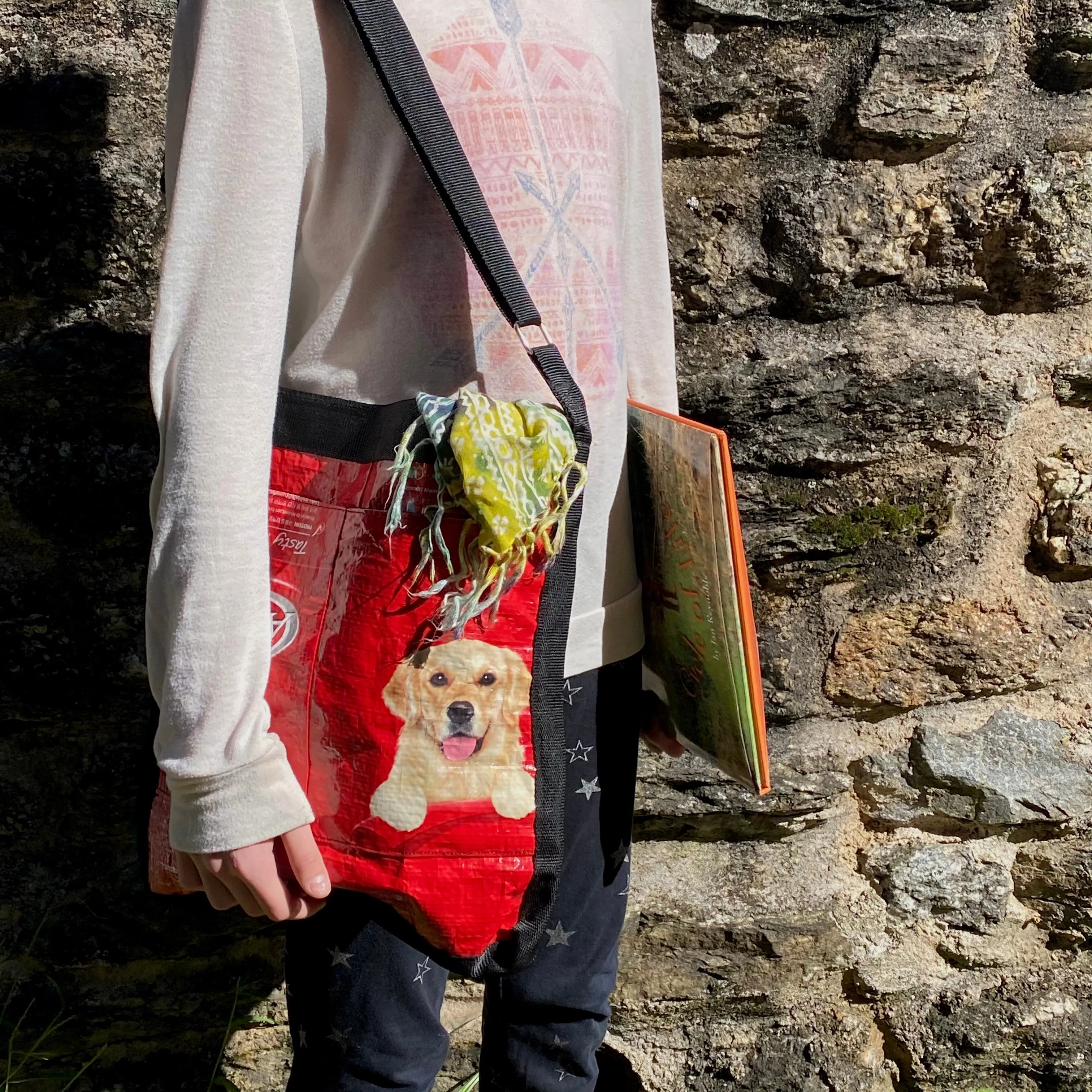 Recycled Indonesian Pet Food Purses!