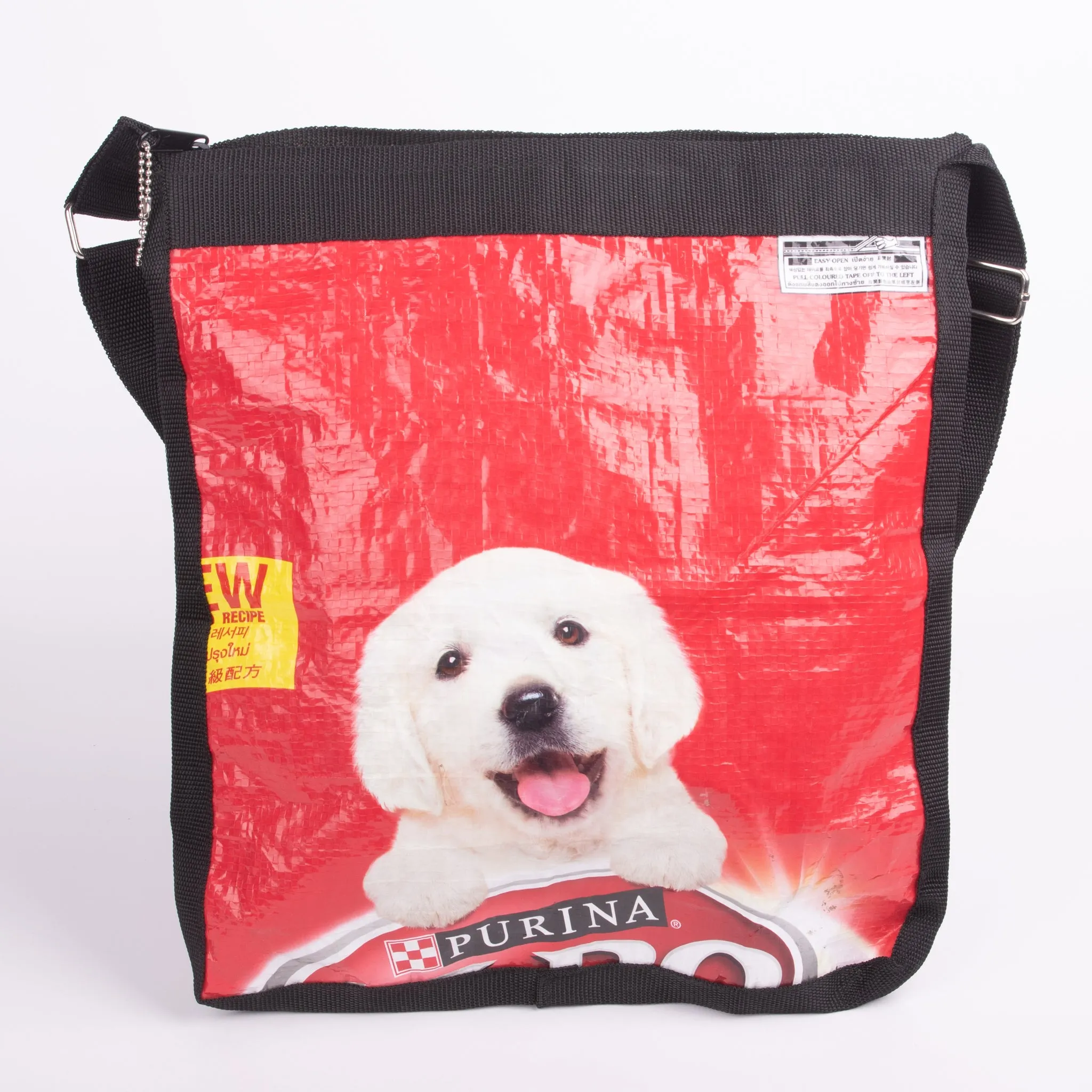 Recycled Indonesian Pet Food Purses!