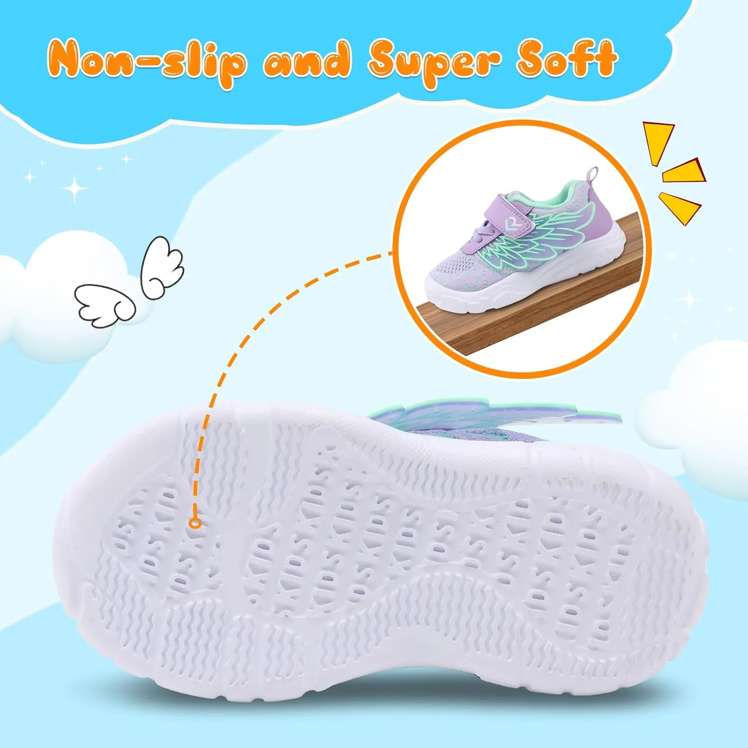 relxfeet Toddler Boys Girls Shoes Wide Toe Box Barefoot Sneakers Fashion Lightweight Breathable Tennis Walking Shoes