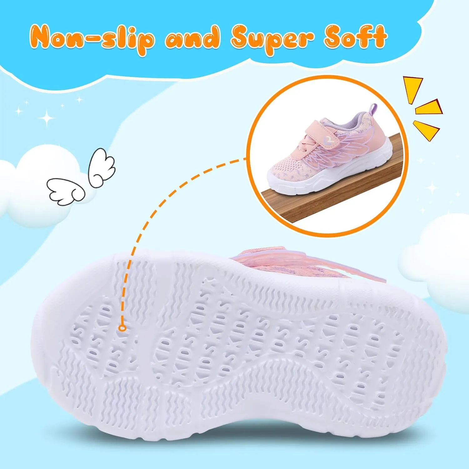 relxfeet Toddler Boys Girls Shoes Wide Toe Box Barefoot Sneakers Fashion Lightweight Breathable Tennis Walking Shoes