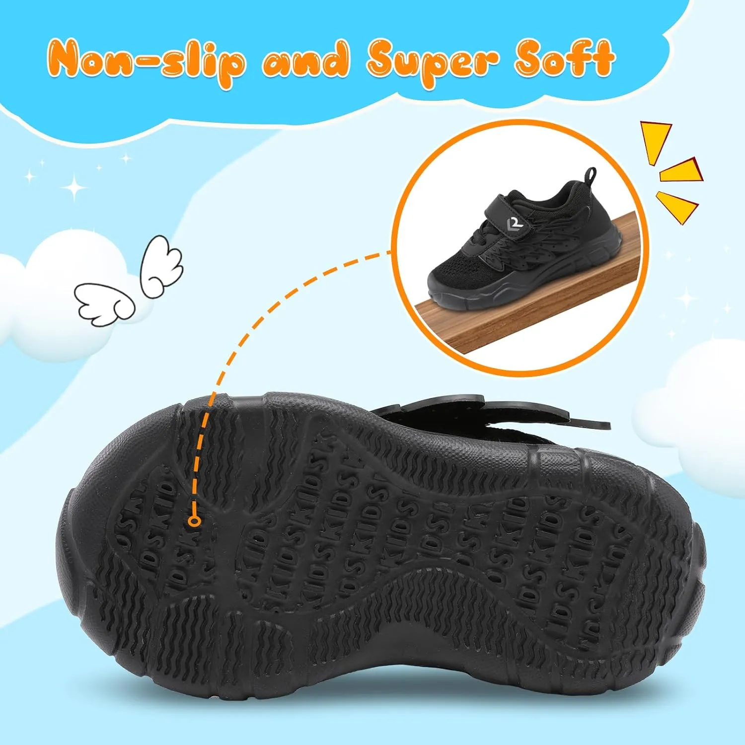 relxfeet Toddler Boys Girls Shoes Wide Toe Box Barefoot Sneakers Fashion Lightweight Breathable Tennis Walking Shoes