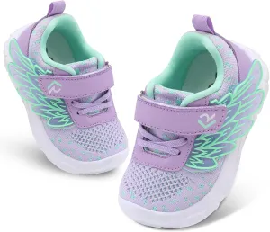 relxfeet Toddler Boys Girls Shoes Wide Toe Box Barefoot Sneakers Fashion Lightweight Breathable Tennis Walking Shoes