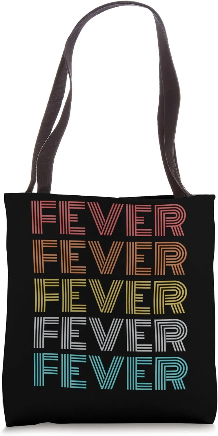 Retro Vintage Fever Tote Bag