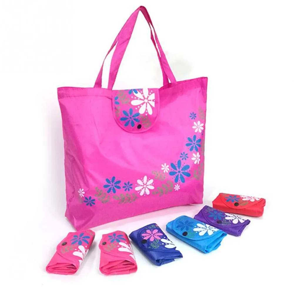 Reusable Floral Handbag Cloth Bag