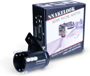 Rifle Scope Phone Adapter - Aluminum Mount Camera Adapter for Hunting & Birding - Fits Phones 2"-4" Wide