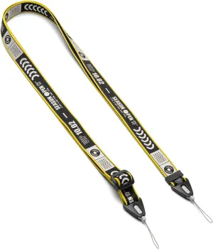 Ringke Shoulder Strap [Phone Lanyard] Designed for Camera Strap and Phone Strap, Adjustable Sturdy Universal Crossbody Strap Compatible with Camera and Phone Case - Ticket Band Black