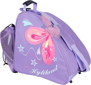 Roller Skate Bag Cartoon Style Skate Bag Wing Ice Skate Bag Carry Quad Inline Skate Bag Removable Mesh Pocket Hockey Skate Bag Carry Quad Inline Skate Bag