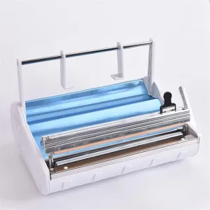 ROROLL SEAL80-2 Dental Sealing Machine Sterilization Bag Packaging Machine Disinfection Bag Sealer With Stand 500W 0-250mm