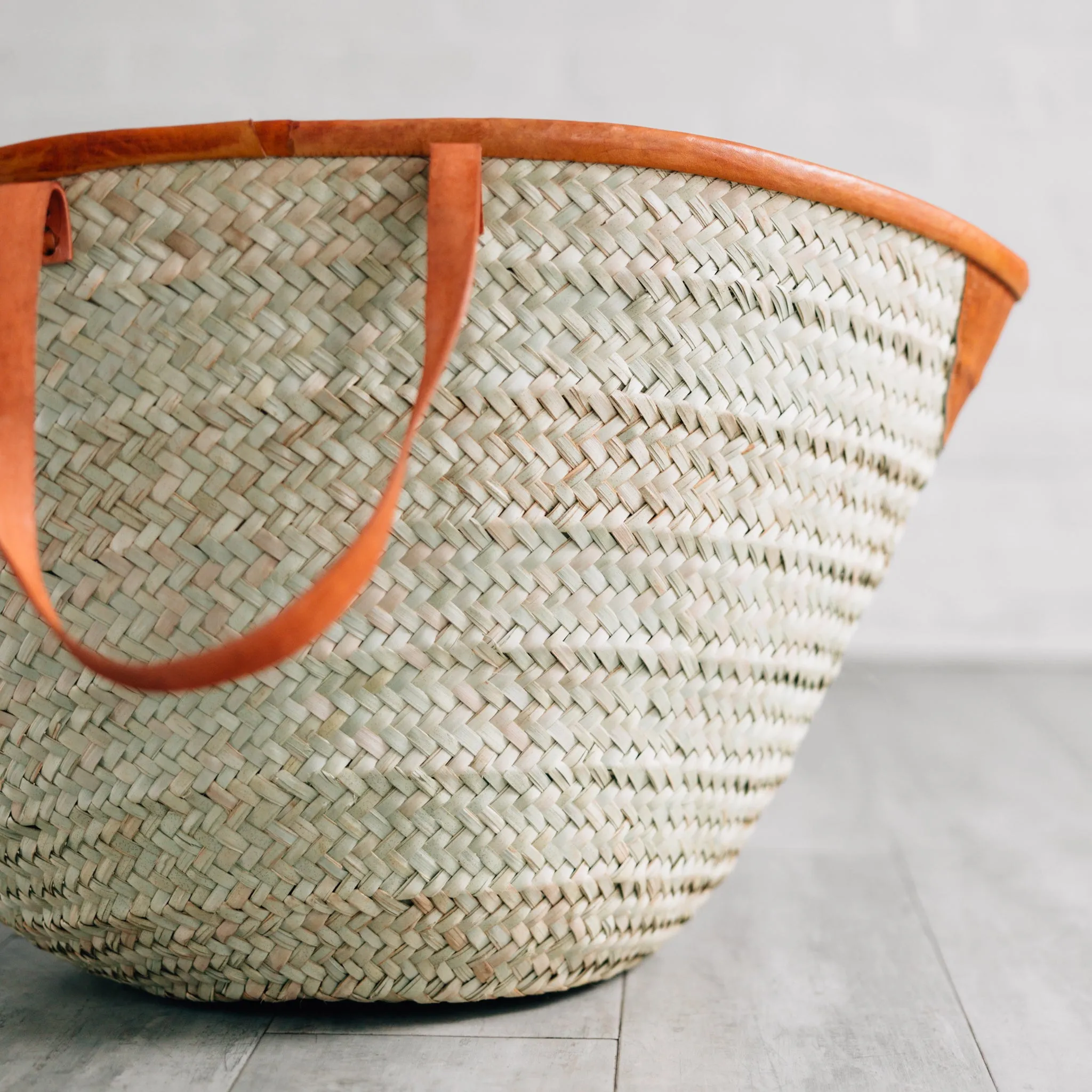 Rosemerra Handwoven Basket Tote