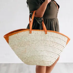 Rosemerra Handwoven Basket Tote