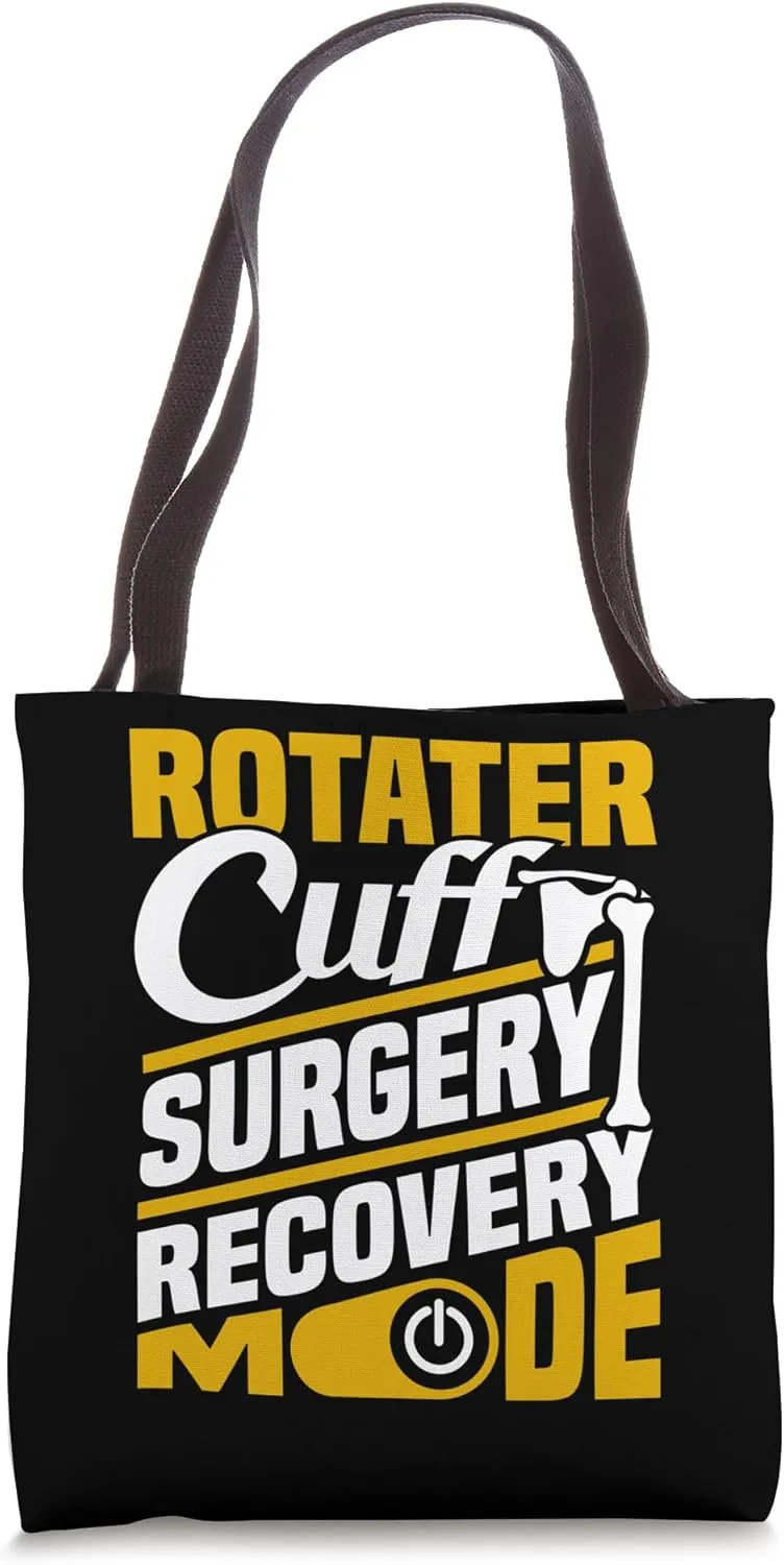 Rotater Cuff Surgery Recovery Mode Shoulder Injury Tote Bag