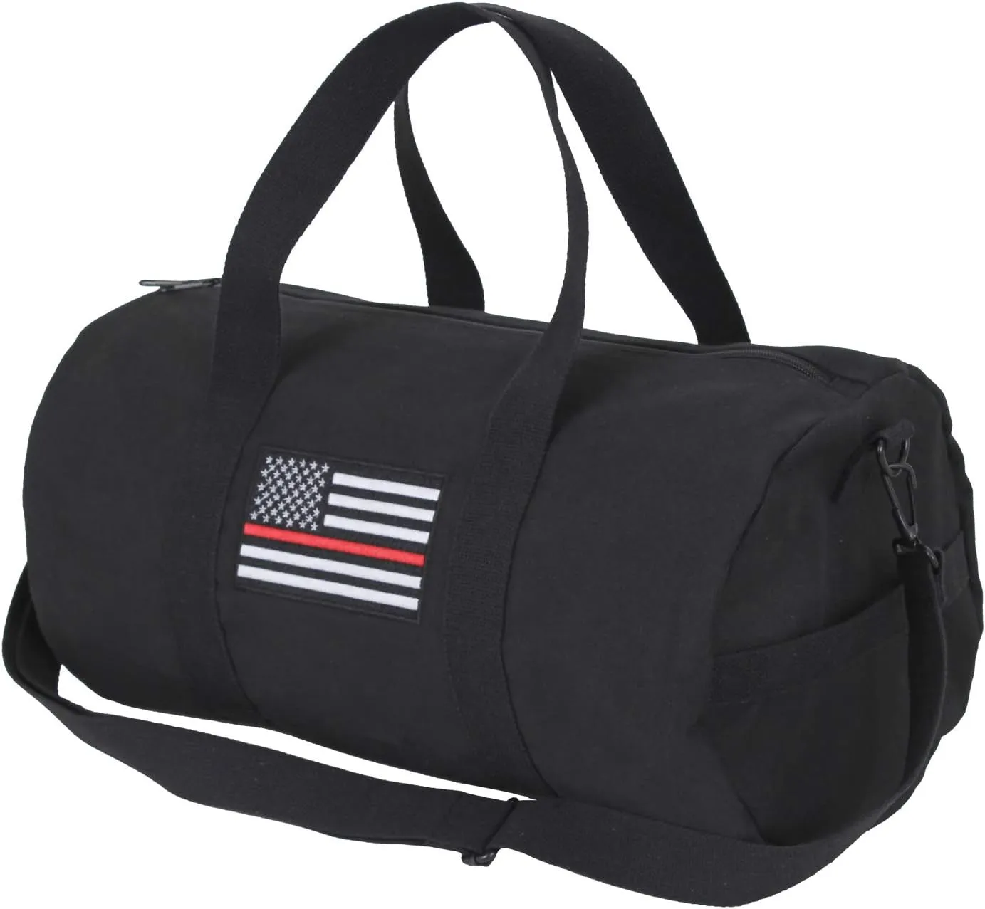 Rothco Thin Red Line Canvas Shoulder Duffle Bag - 19 Inch