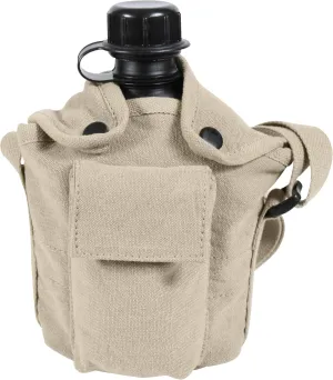 Rothco Vintage Canteen Carry, All with Shoulder Strap