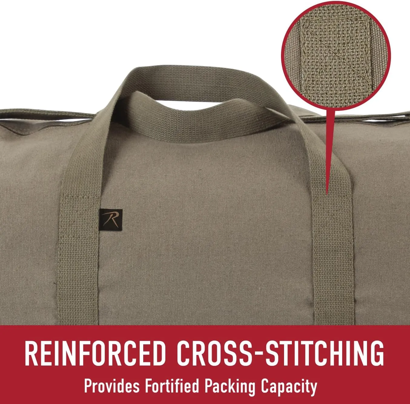 Rothco Waxed Canvas Shoulder Duffle Bag