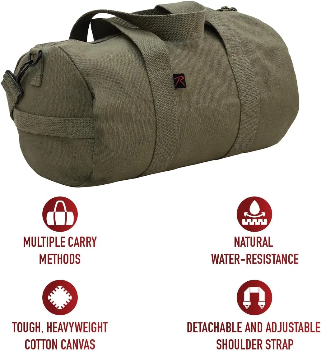 Rothco Waxed Canvas Shoulder Duffle Bag