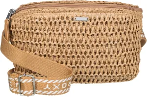 Roxy Women's Sling Bag | Crochet | Woven | Fanny Pack | Waist Bag | Travel | Beach | Vacation | Natural
