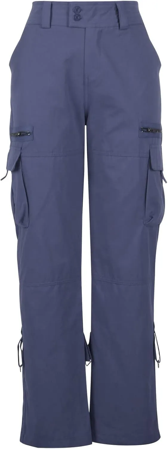 Ruziyoog Women's Tactical Cargo Pants High Waisted Hiking Tactical Army Combat Work Combat Military Trouser with Multi-Pocket