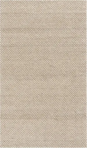 SAFAVIEH Natura Collection Accent Rug - 2' x 3', Beige, Handmade Wool, Ideal for High Traffic Areas in Entryway, Living Room, Bedroom (NAT801B)
