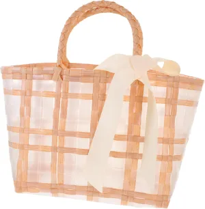 SAFIGLE Woven Beach Bag for Women Portable Summer Handbag Sturdy Storage Tote for Travel Shopping and Outdoor Activities Versatile and Durable Design